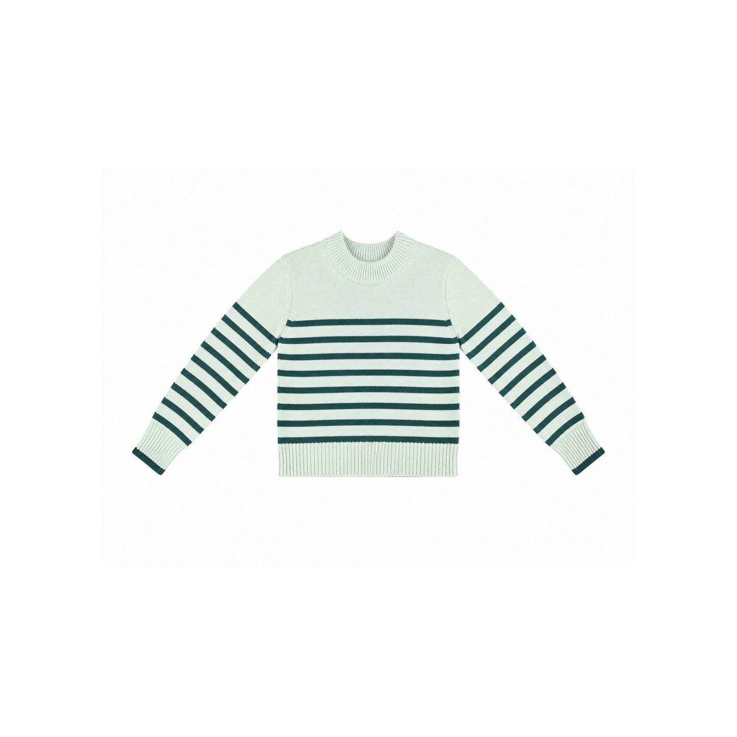Saltwater Emerald Stripe Sweater