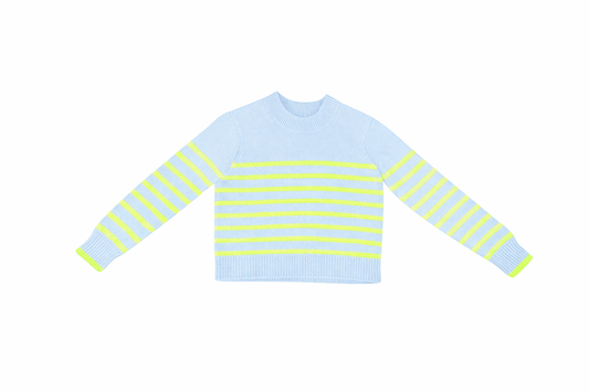 Blue Tennis Ball Sweater
