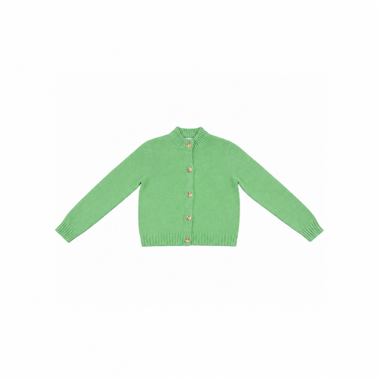 Club Green Cardigan Sweater