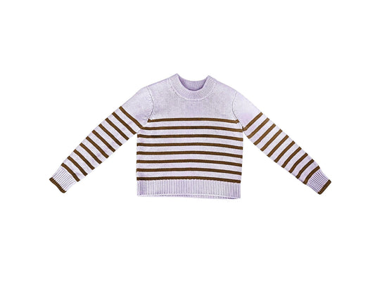 Lilac Chocolate Sweater