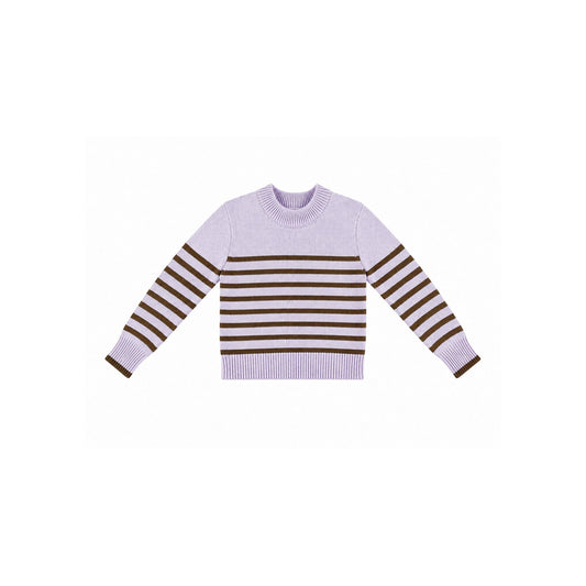 Lilac Chocolate Sweater
