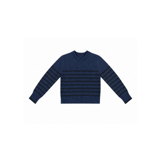 Navy Onyx Stripe Sweater